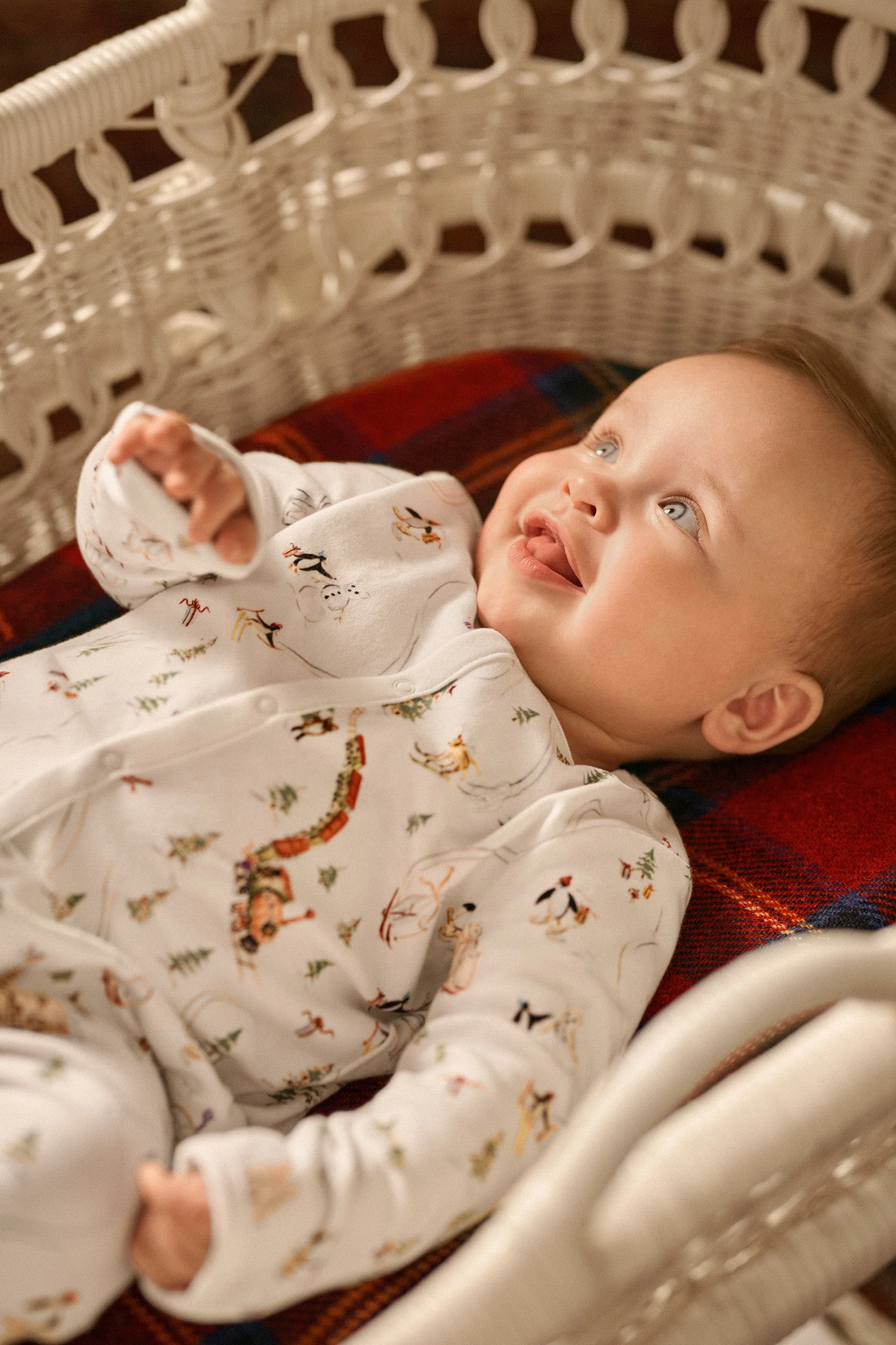RL ベビー x Riley Sheehey ガウンカバーオール Polo Ralph Lauren x Riley Sheehey Baby 3-Pc. Cotton Boxed Gift Set